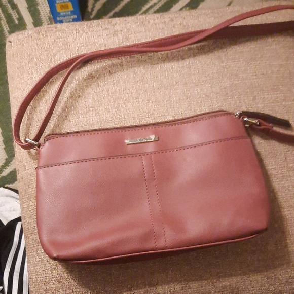 Roots Handbags - ROOTS Elegant Mauve Shoulder Bag